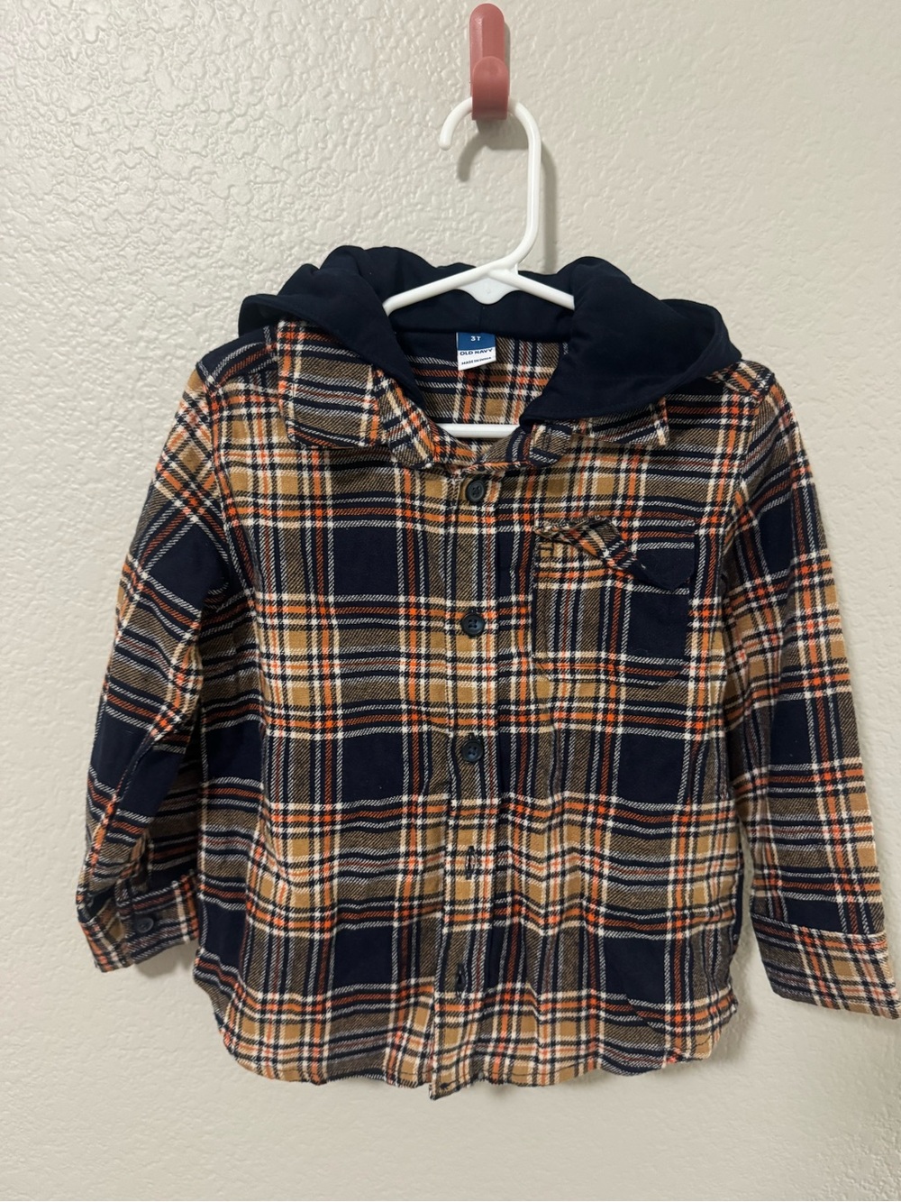 NWT hooded flannel